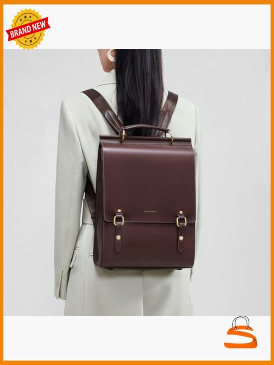 Genuine Leather Backpack Purse Women Vintage Travel Daypack Laptop Bag main image 6